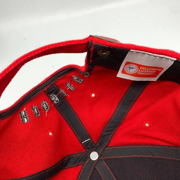 Vintage Indiana Hoosiers Twins Enterprise Hat‎ Strapback Cap Red New Men - Picture 7 of 8